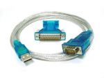 USB RS232 DB9/DB25 /12.99.1086