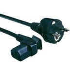 КАБЕЛ ЗАХРАНВАЩ 220V ЪГЛОВ (CEE7/7-IEC60320-C13)