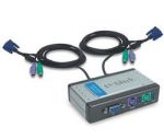 ПЕРИФЕРИЯ KVM SWITCH D-LINK DKVM-2K 2port PS/2