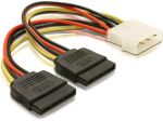 ПРЕХОДНИК MOLEX to 2xSATA